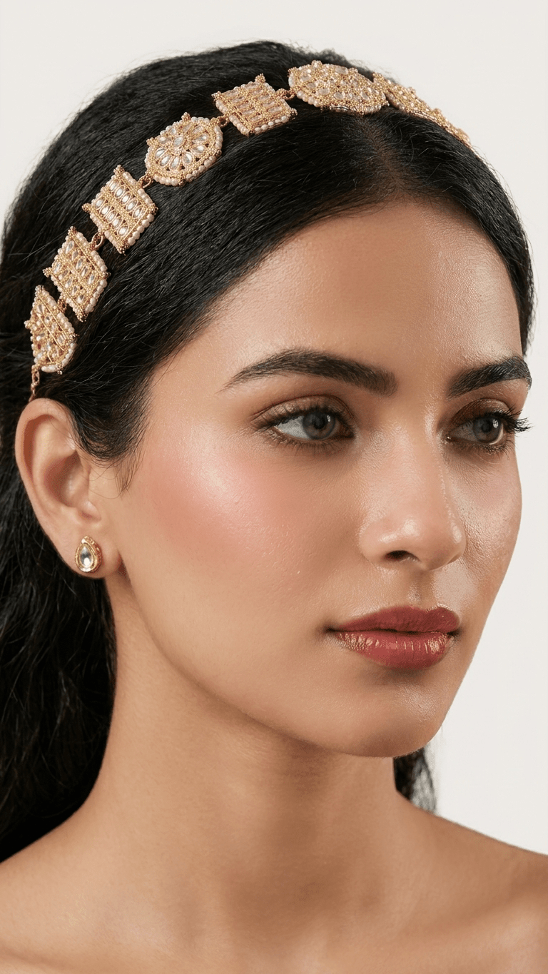 Flower Sheeshphool | Ready-to-ship - Touch Of Elegance