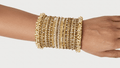 Gina Gold Bangle Set | Ready - to - ship - Touch Of Elegance