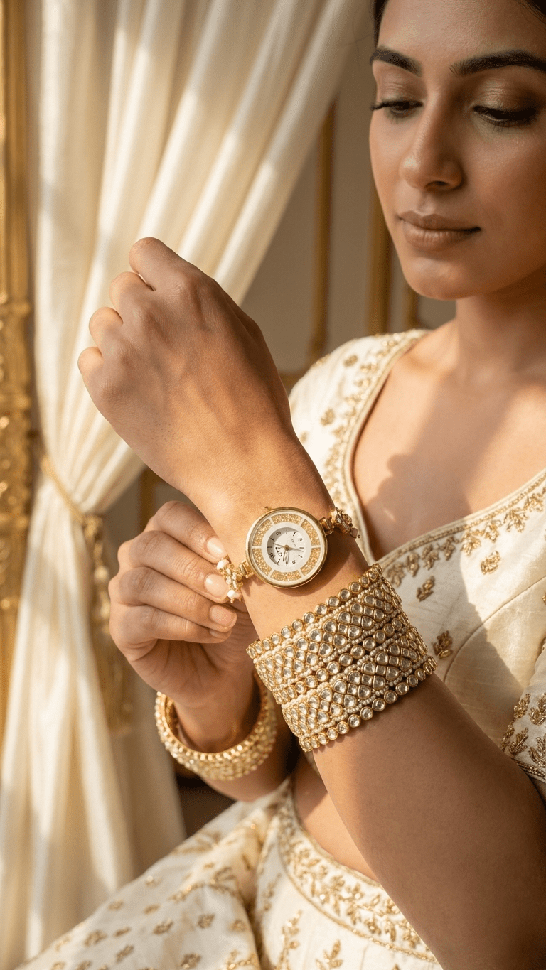 Gina Gold - plated Watch | Ready - to - Ship - Touch Of Elegance