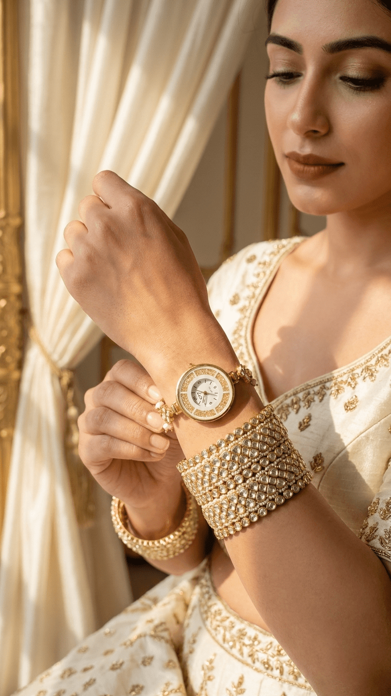 Gina Gold-plated Watch | Ready-to-Ship - Touch Of Elegance