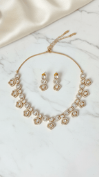 Gold Flower Set | Ready - to - ship - Touch Of Elegance