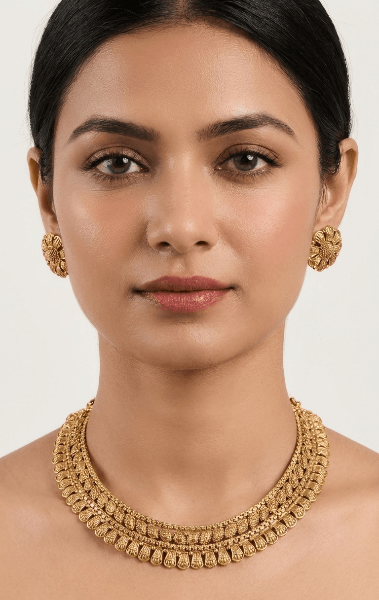 Gold Petal Set | Ready-to-ship - Touch Of Elegance