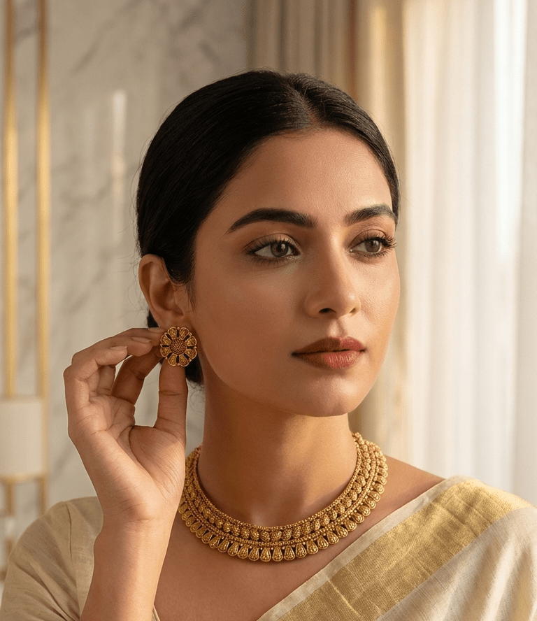 Gold Petal Set | Ready-to-ship - Touch Of Elegance