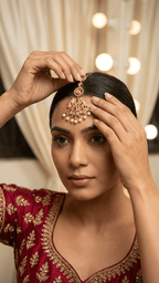 Gold Tikka | Ready-to-ship (one-piece tikka) - Touch Of Elegance