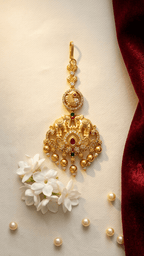 Gold Tikka | Ready-to-ship (one-piece tikka) - Touch Of Elegance