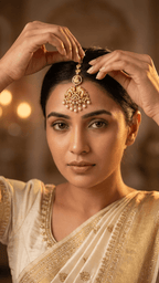 Gold Tikka | Ready-to-ship (one-piece tikka) - Touch Of Elegance