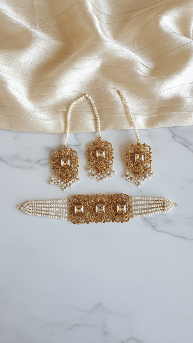 Golden Dreams Set | Ready - to - ship - Touch Of Elegance