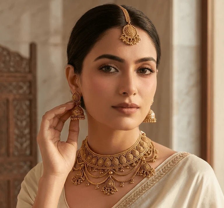 Golden Elegance Set | Ready-to-ship - Touch Of Elegance