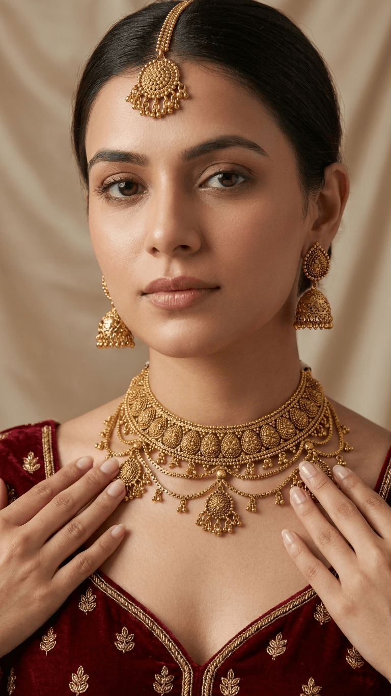 Golden Elegance Set | Ready-to-ship - Touch Of Elegance