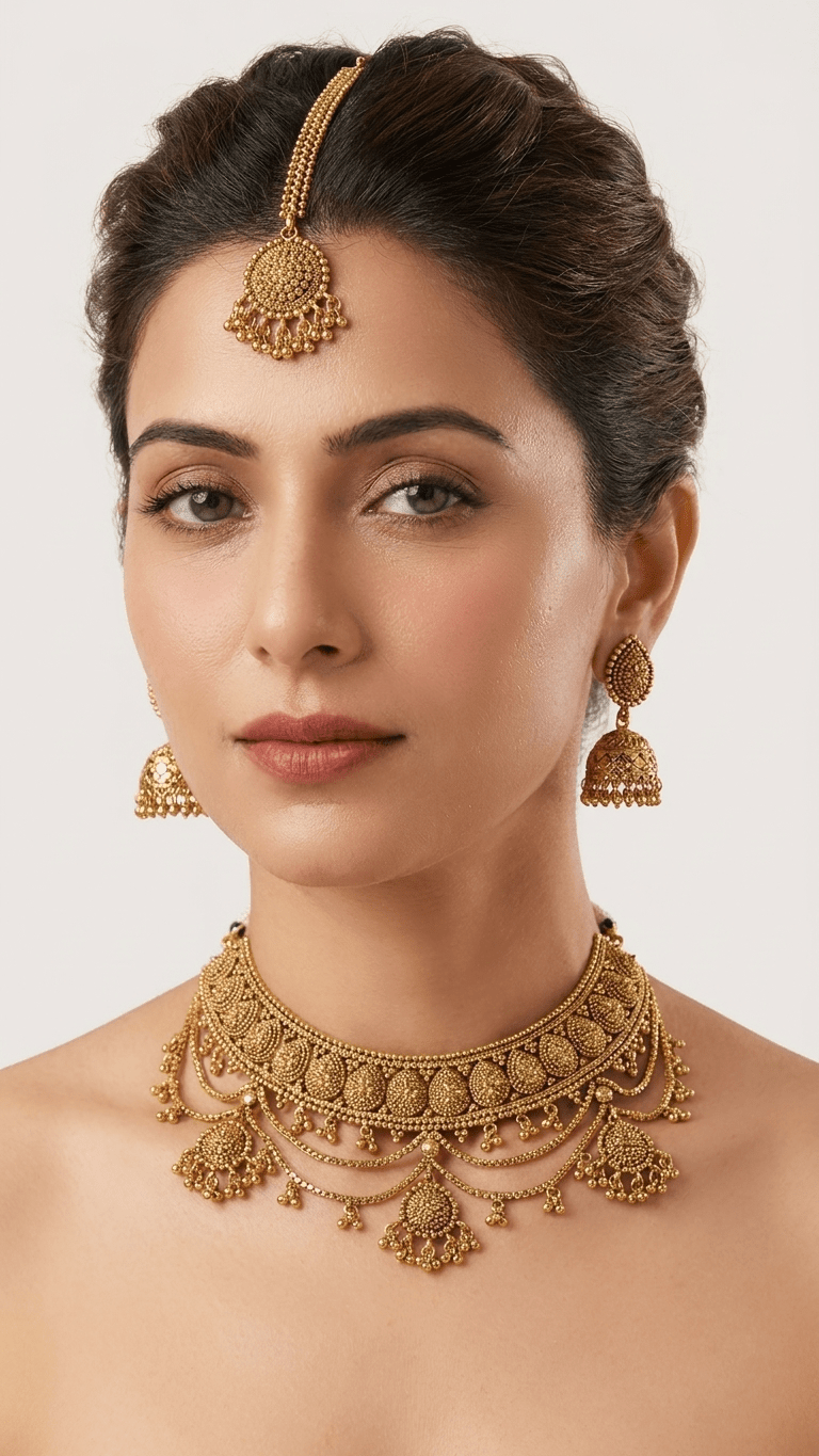 Golden Elegance Set | Ready-to-ship - Touch Of Elegance