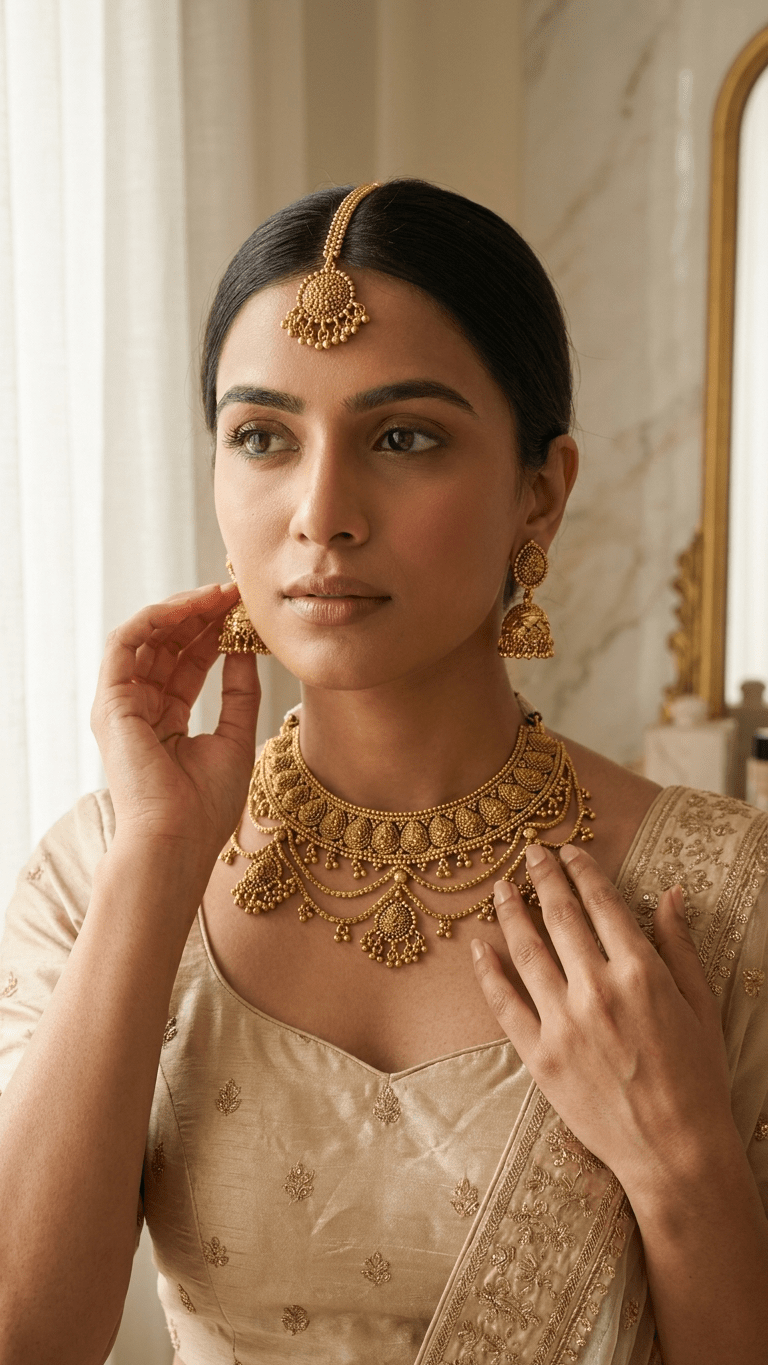 Golden Elegance Set | Ready - to - ship - Touch Of Elegance