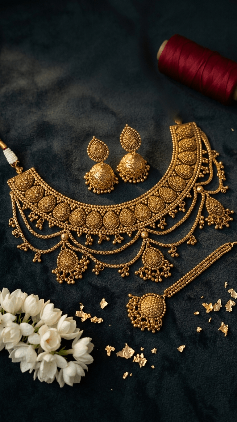 Golden Elegance Set | Ready-to-ship - Touch Of Elegance