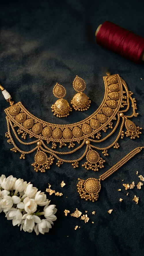 Golden Elegance Set | Ready-to-ship - Touch Of Elegance