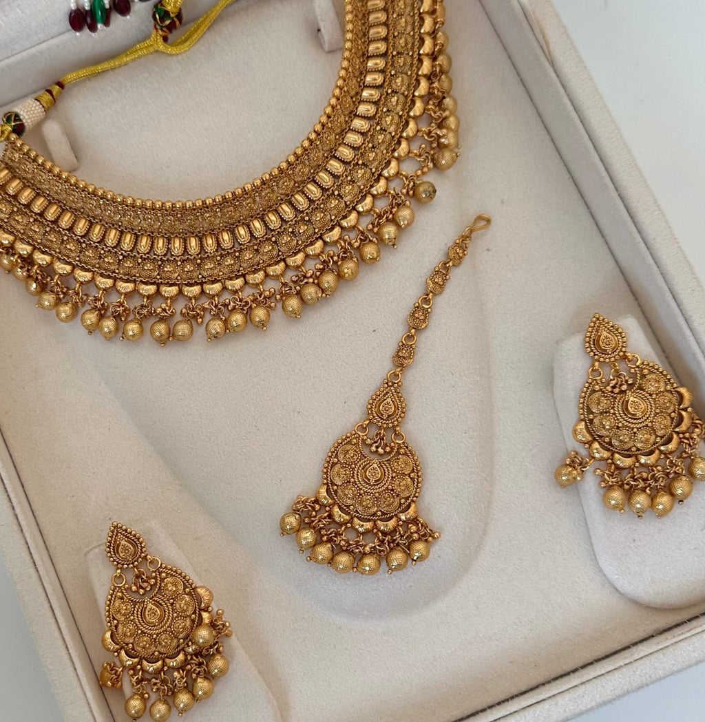 Golden Lotus Set | Ready - to - ship - Touch Of Elegance