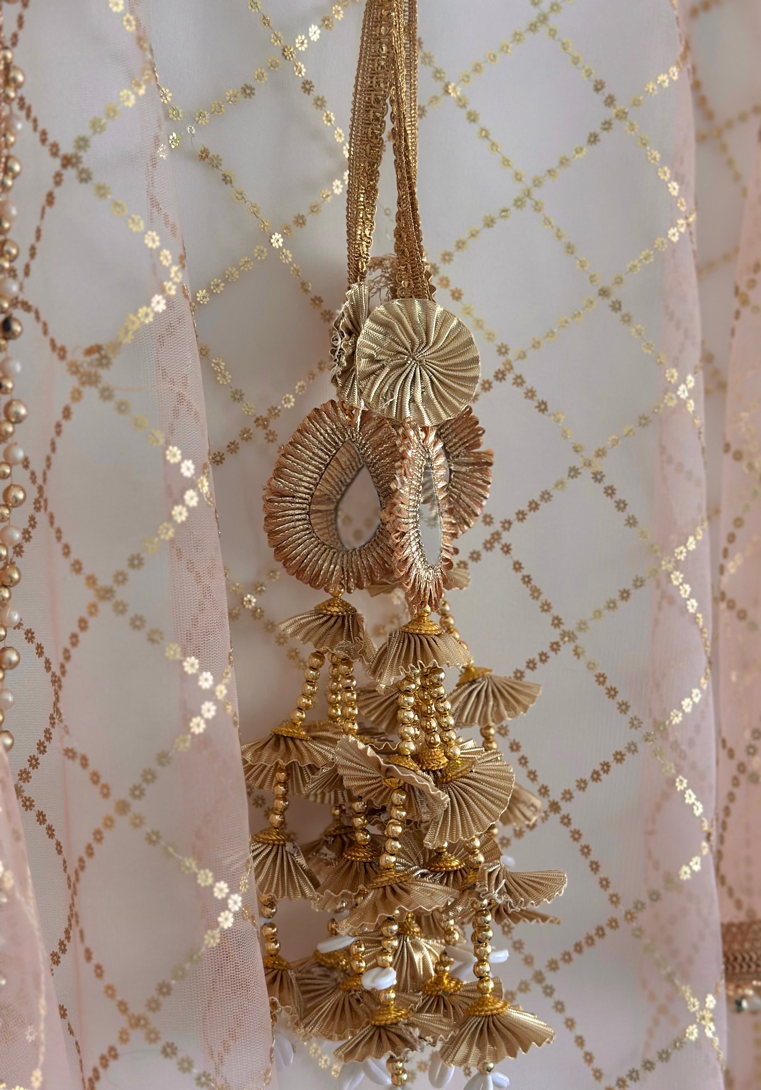 Golden Mirror Parandi | Ready - to - ship - Touch Of Elegance