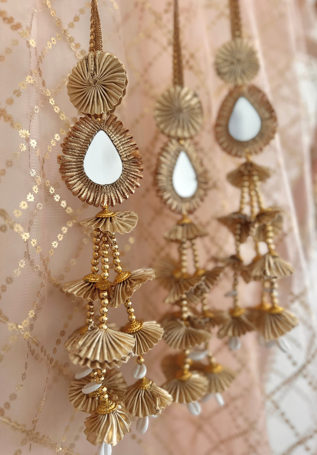 Golden Mirror Parandi | Ready - to - ship - Touch Of Elegance