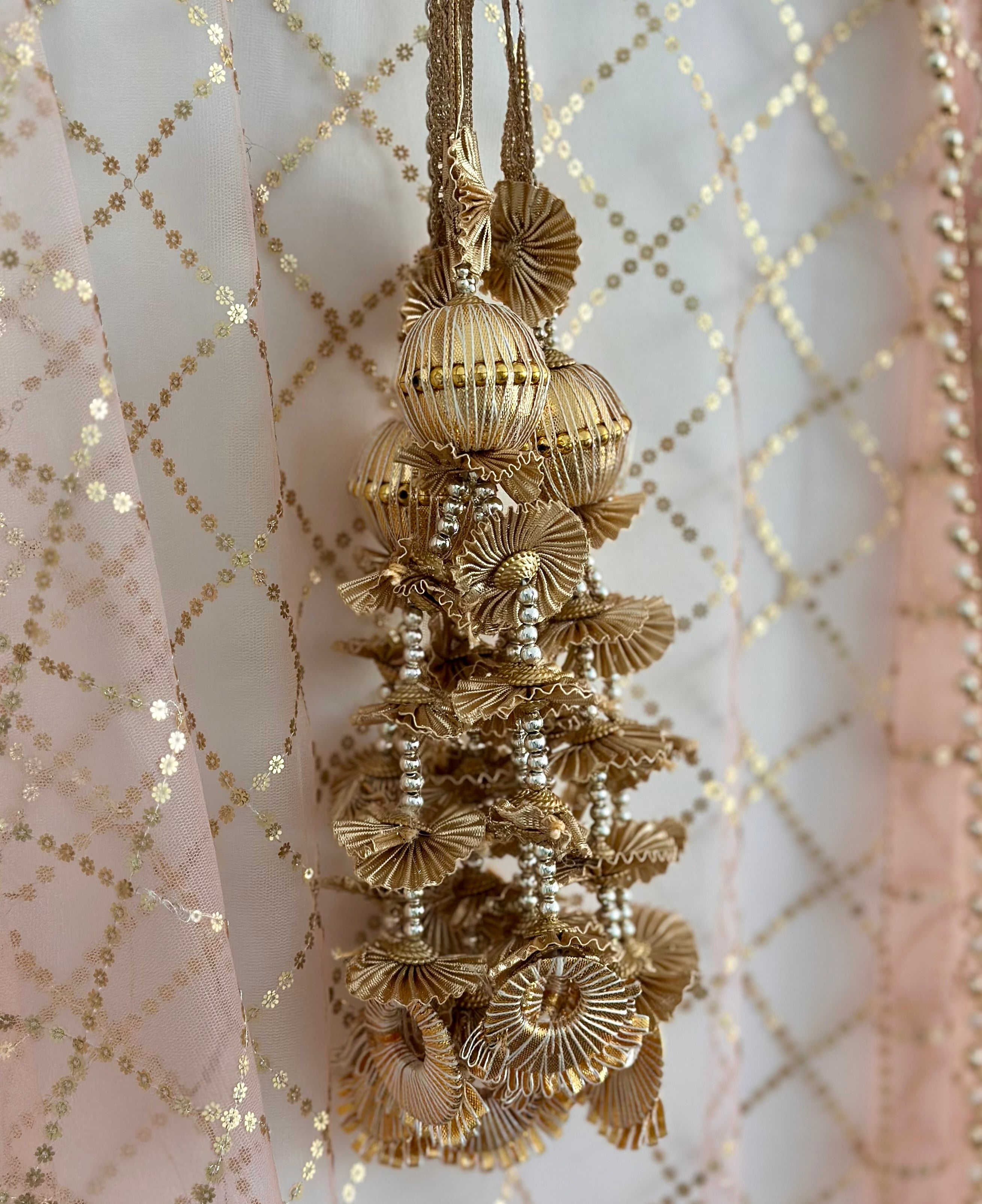 Golden Parandi | Ready - to - ship - Touch Of Elegance