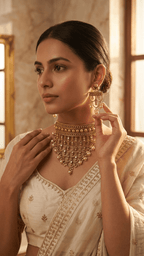 Golden Pearl Set | Ready - to - ship - Touch Of Elegance