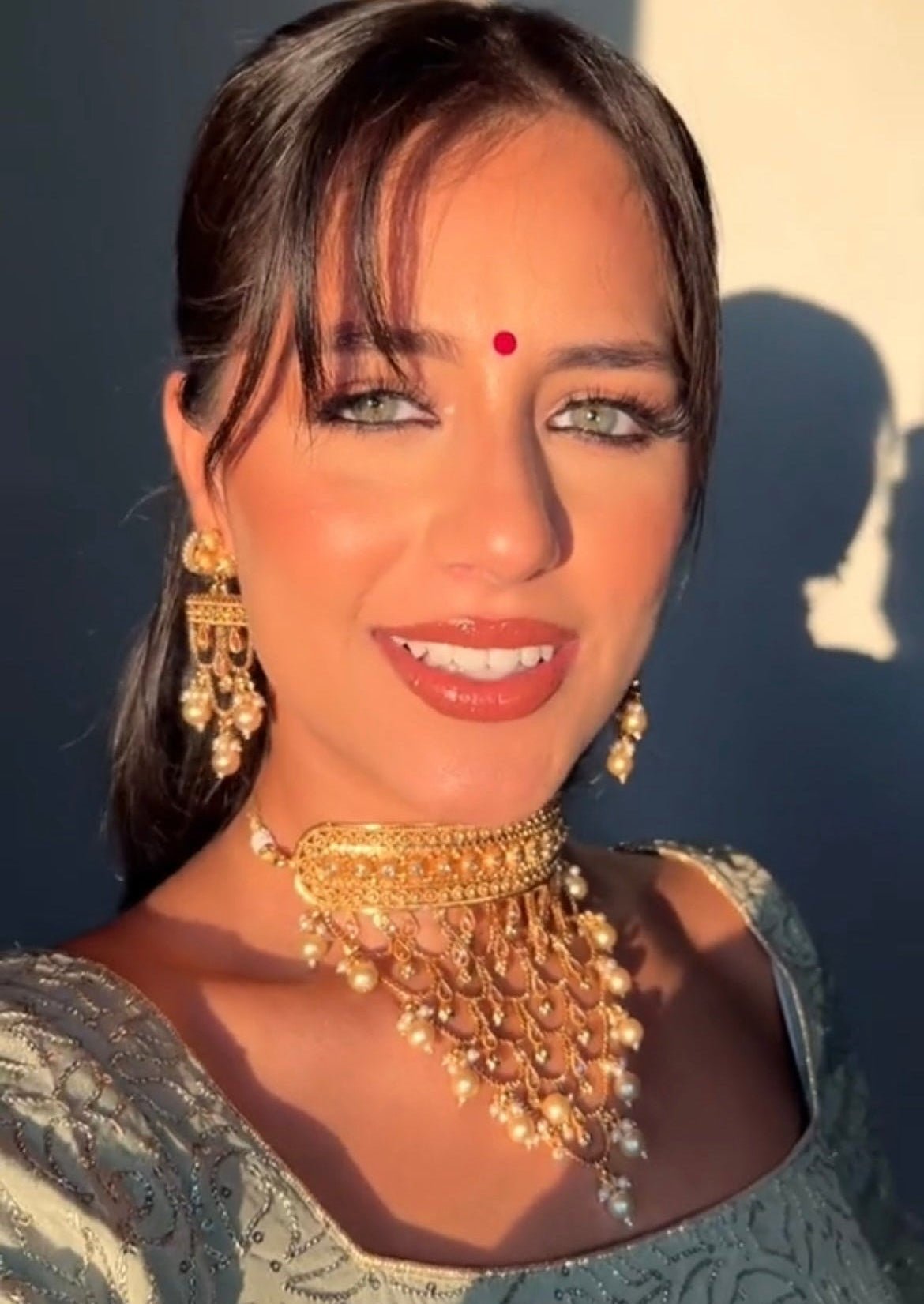 Golden Pearl Set | Ready - to - ship - Touch Of Elegance