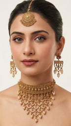 Golden Pearl Set | Ready-to-ship - Touch Of Elegance