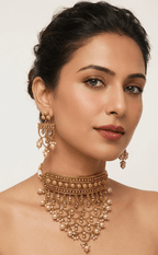 Golden Pearl Set | Ready-to-ship - Touch Of Elegance