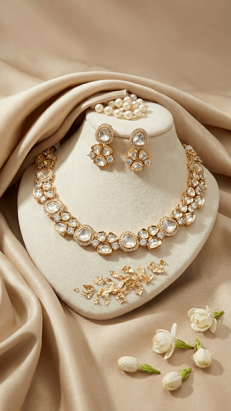 Golden Petal Set | Ready - to - ship - Touch Of Elegance