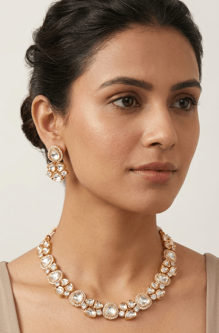 Golden Petal Set | Ready - to - ship - Touch Of Elegance