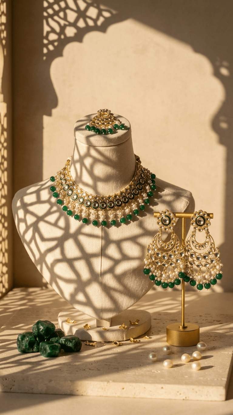 Green Elegance Set • Ready-to-ship - Touch Of Elegance