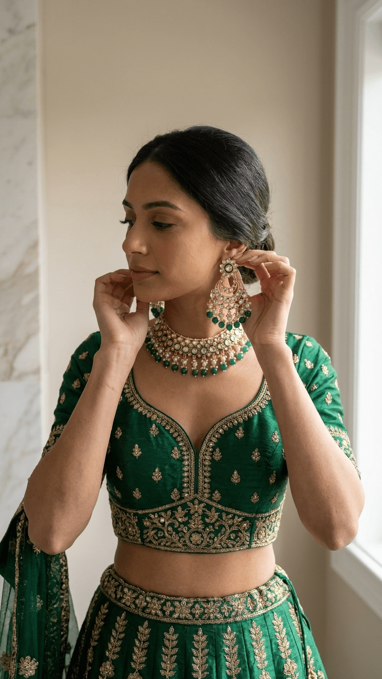 Green Elegance Set • Ready-to-ship - Touch Of Elegance