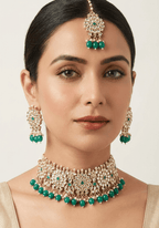 Green Lotus Set | Ready-to-ship - Touch Of Elegance