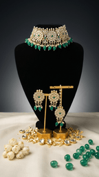 Green Lotus Set | Ready - to - ship - Touch Of Elegance