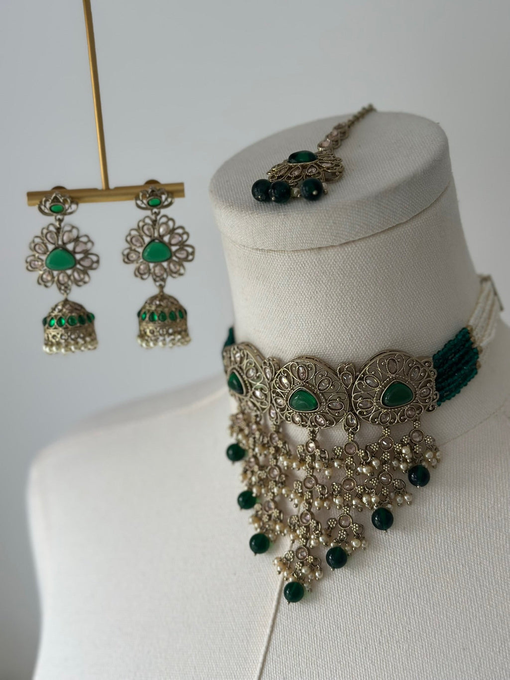 Green Tulip Set | Ready-to-ship - Touch Of Elegance