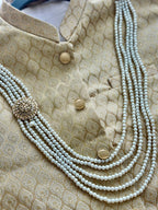 Groom Gold Kalgi and Haar | Ready - to - ship - Touch Of Elegance