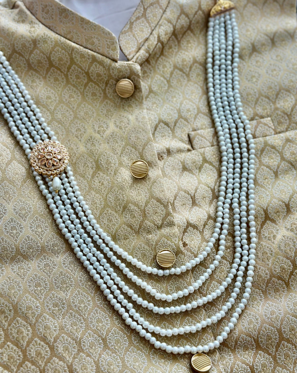 Groom Pearl Haar | Ready - to - ship - Touch Of Elegance