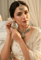 Haiya Kundan Set | Ready-to-ship - Touch Of Elegance