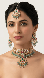 Haiya Kundan Set | Ready-to-ship - Touch Of Elegance