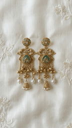 Hania Earrings • Green | Ready-to-ship - Touch Of Elegance