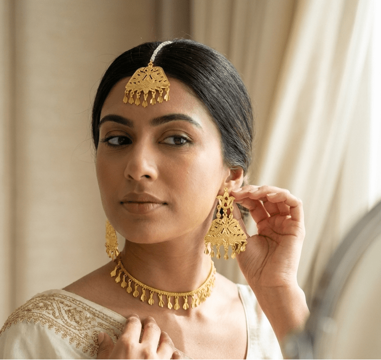 Heer Gold Set | Ready - to - ship - Touch Of Elegance