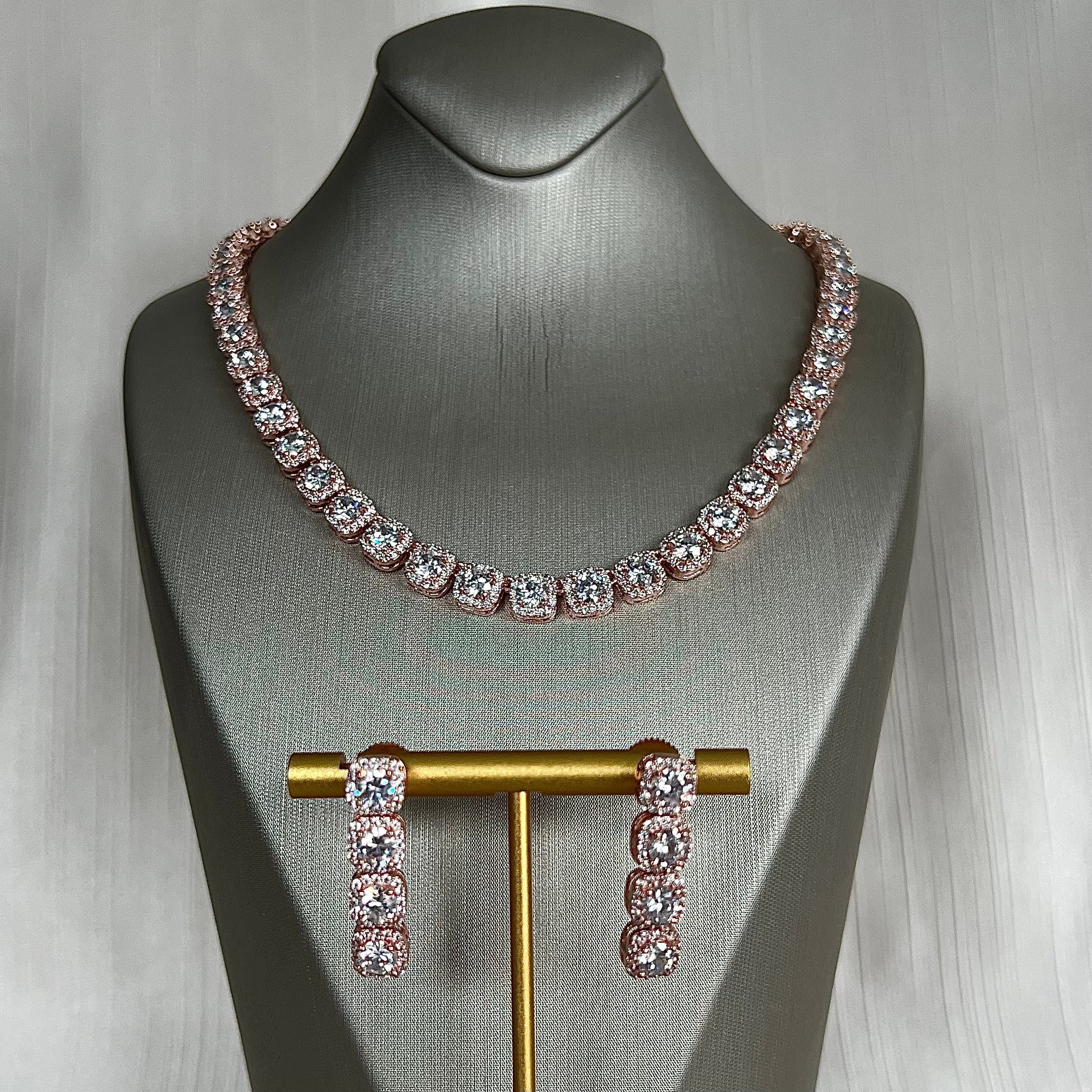 Reena American Diamond Set | Ready-to-ship