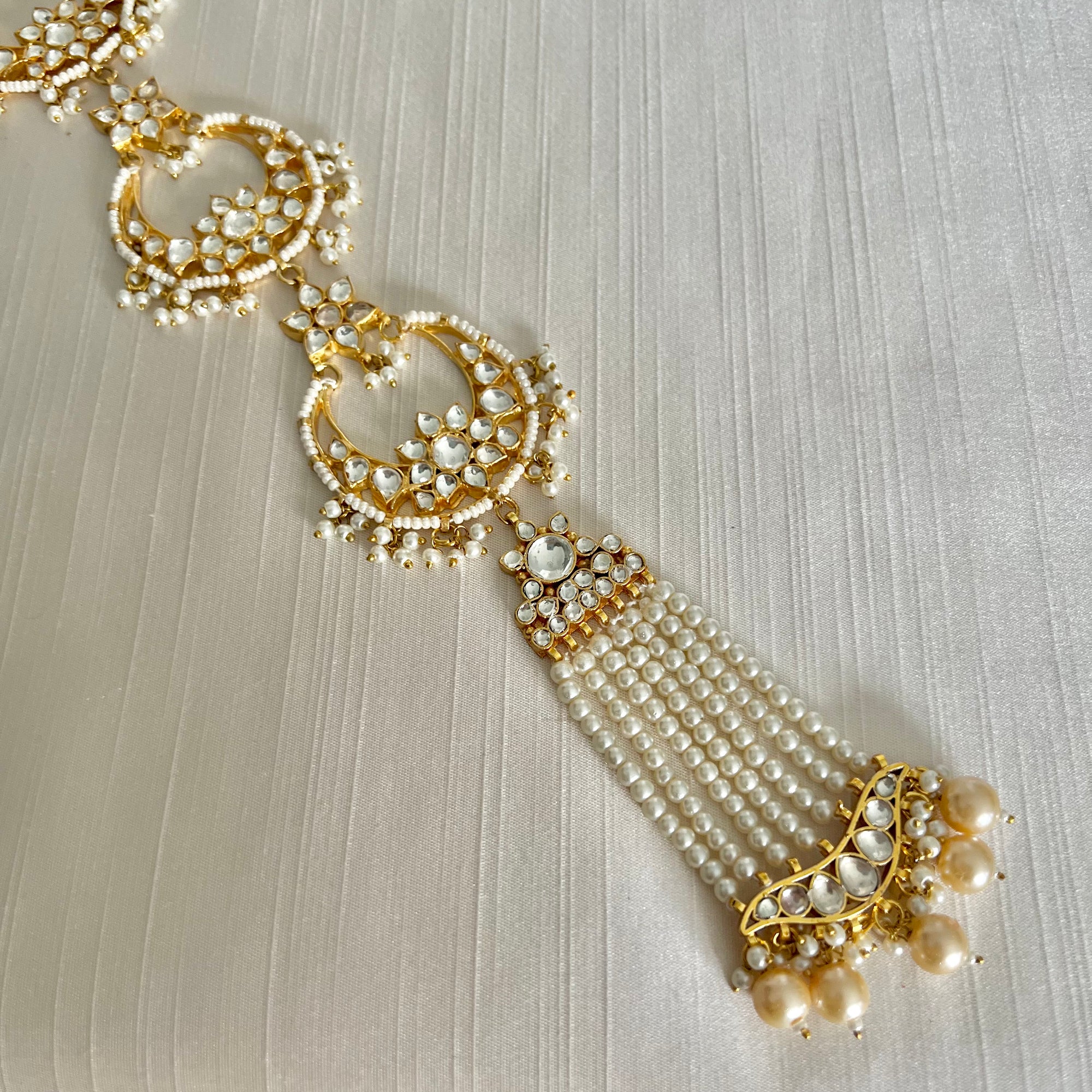 Pachi Kundan Hairbraid | Pre-order