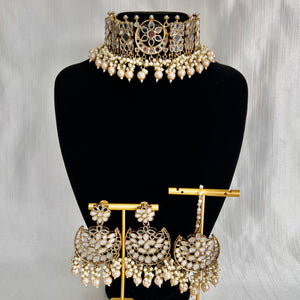 Golden Mirror Set