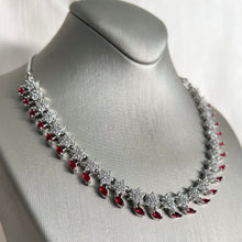 Load image into Gallery viewer, Ruby American Diamond Set
