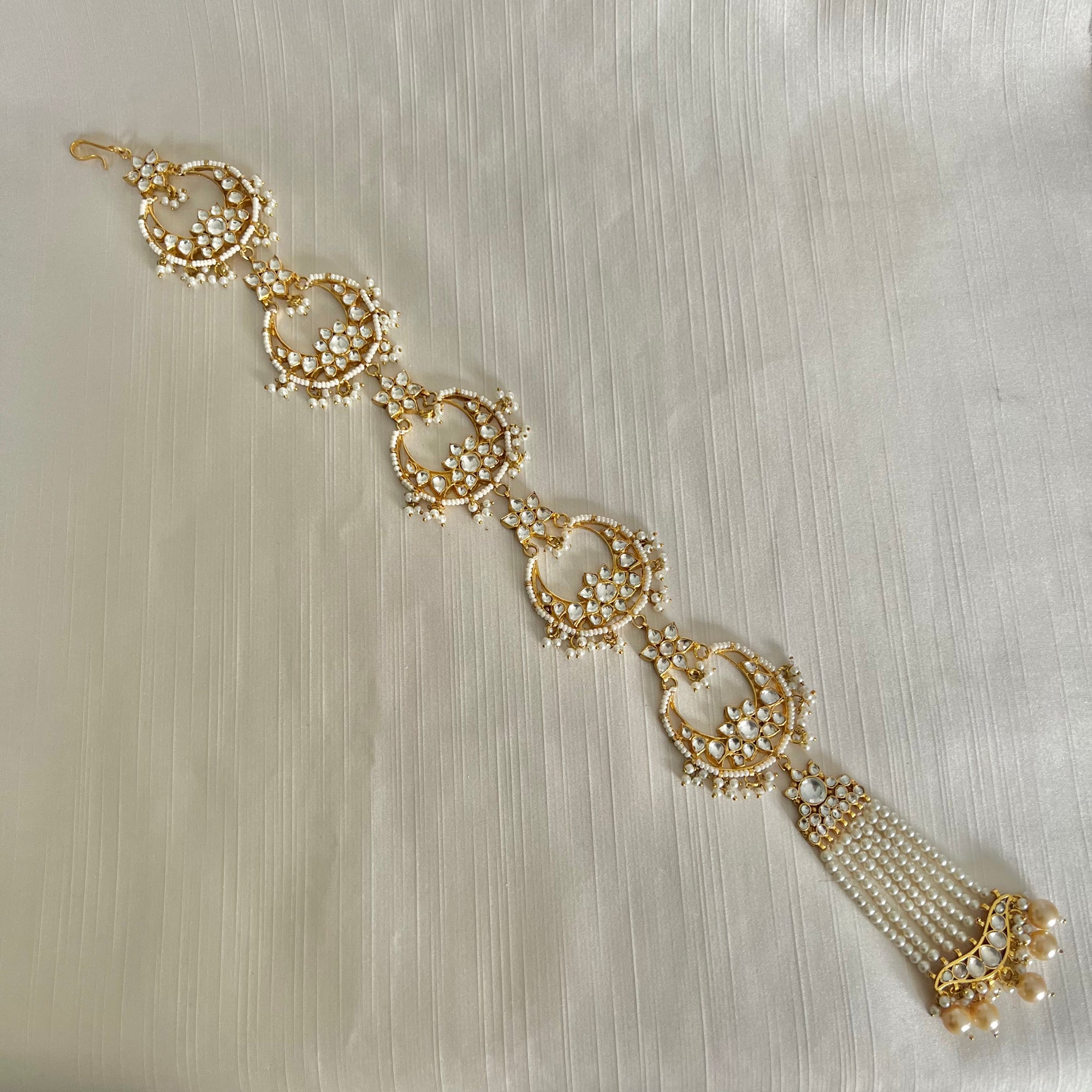 Pachi Kundan Hairbraid | Pre-order