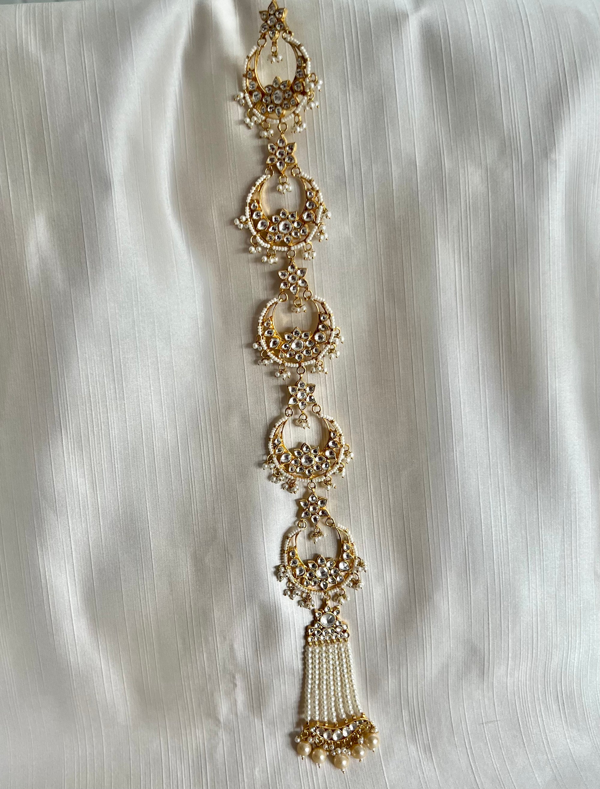 Pachi Kundan Hairbraid | Pre-order
