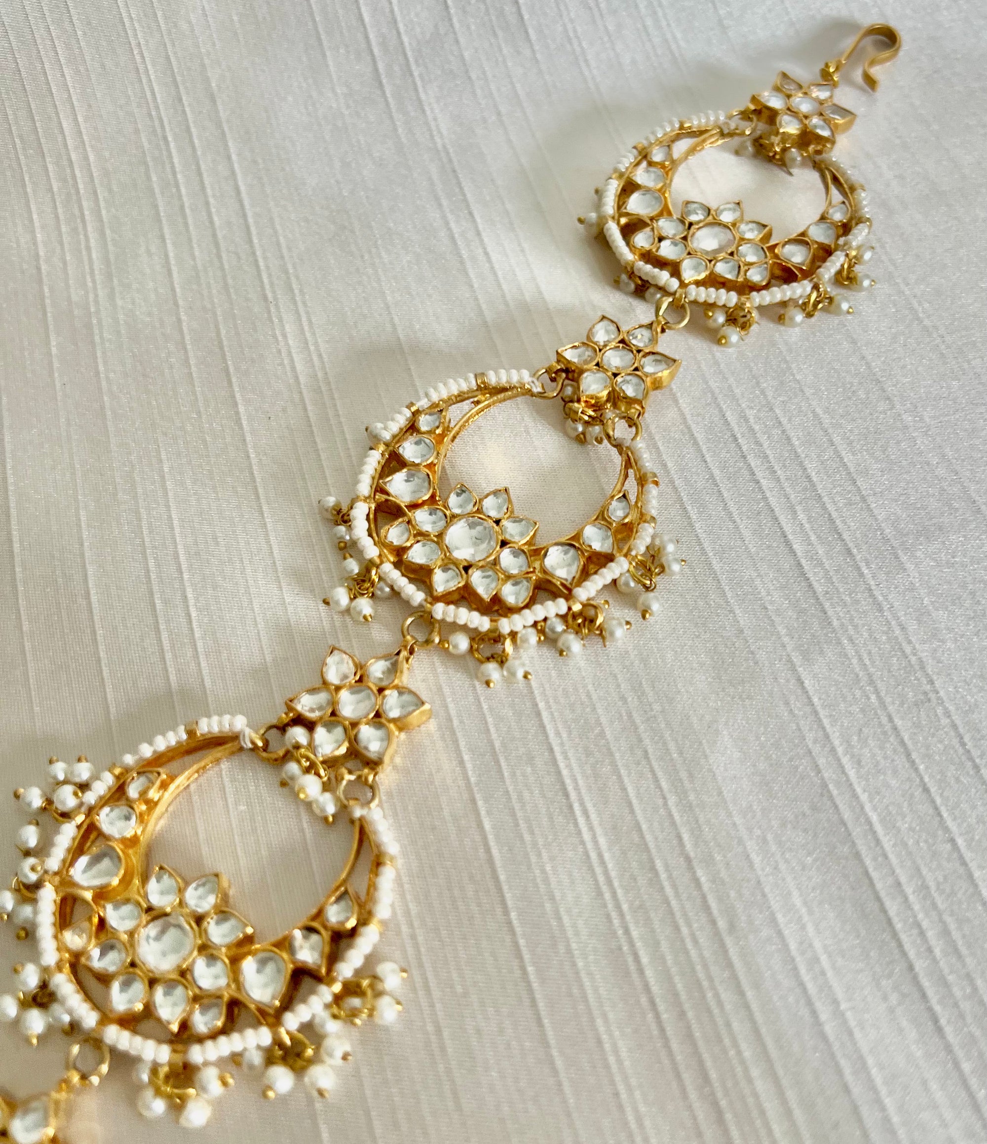 Pachi Kundan Hairbraid | Pre-order