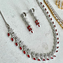 Load image into Gallery viewer, Ruby American Diamond Set | Ready-to-ship
