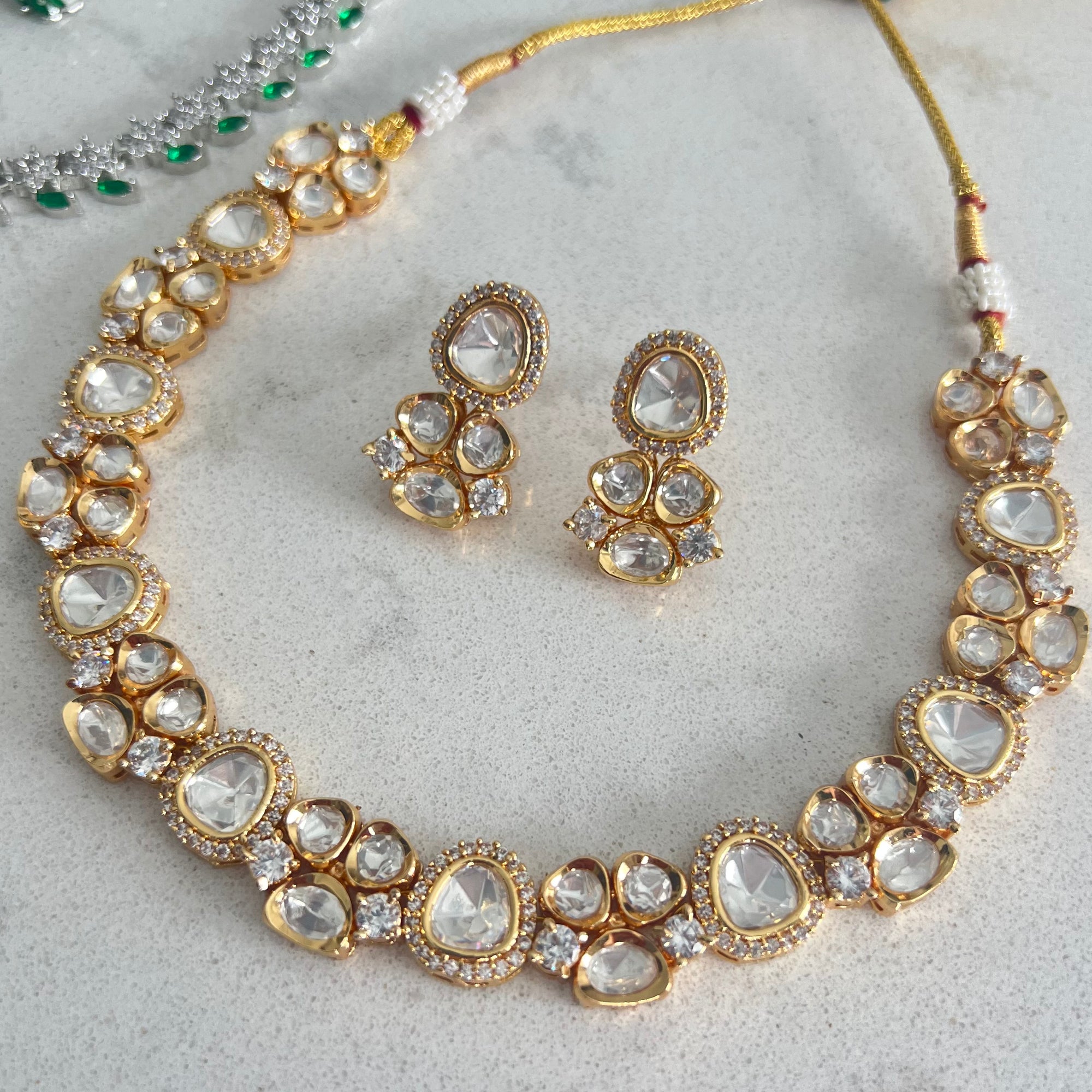 Golden Kundan Set | Ready To Ship