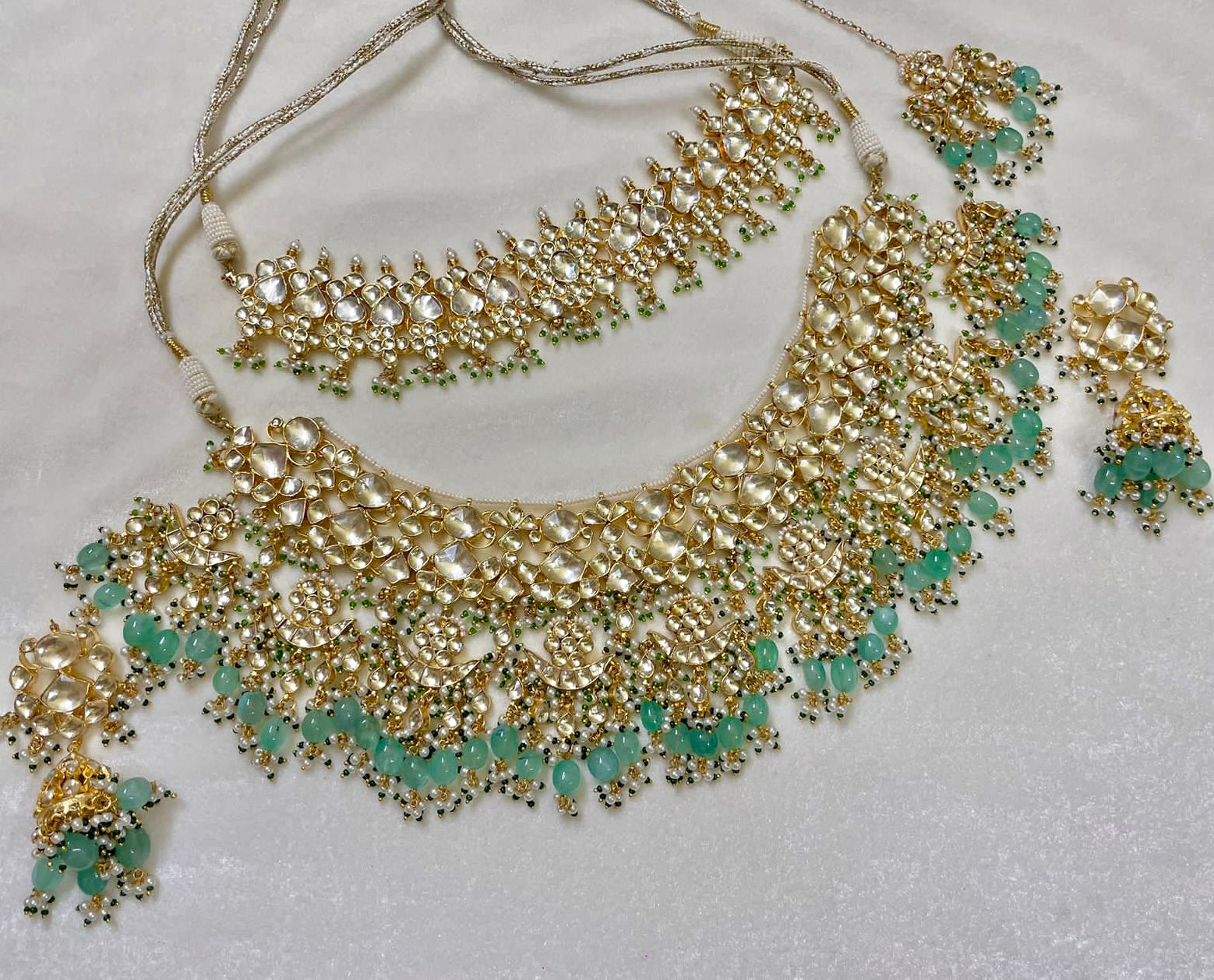 Jade Kundan Set | Pre-order