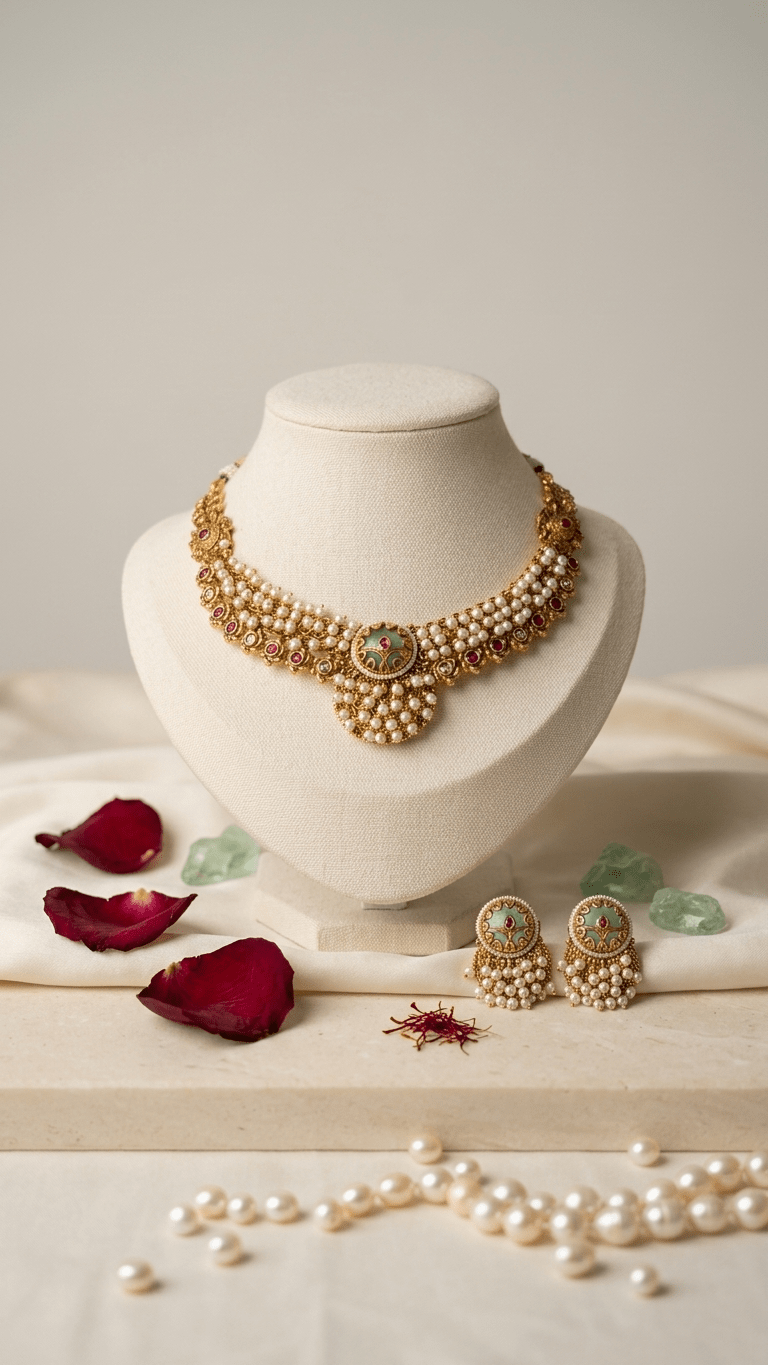 Inara Gold Set | Ready - to - ship - Touch Of Elegance