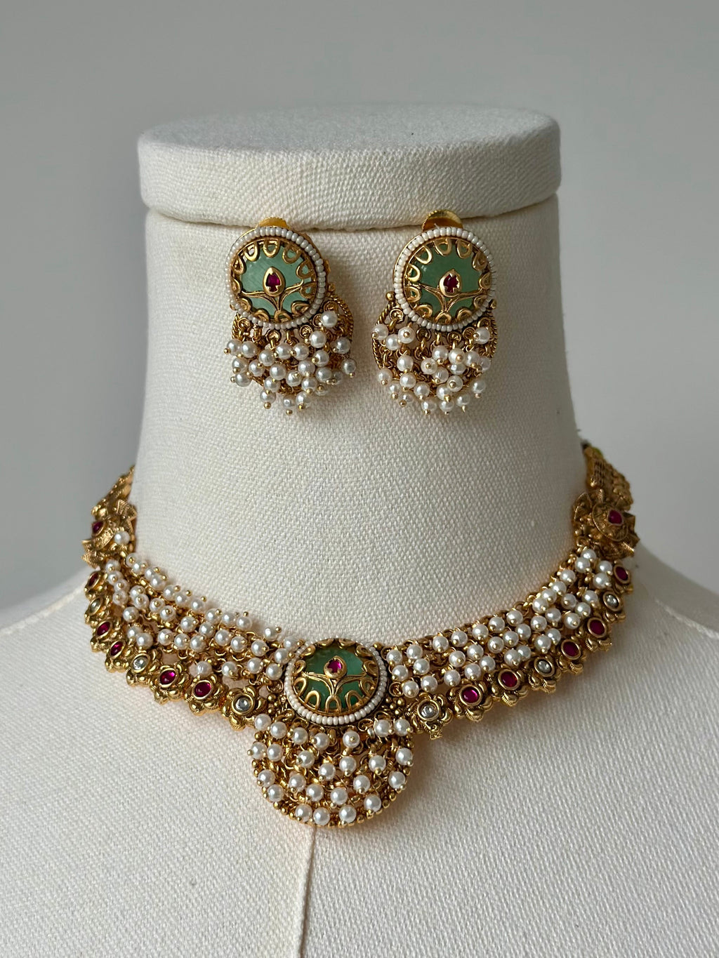 Inara Gold Set | Ready - to - ship - Touch Of Elegance